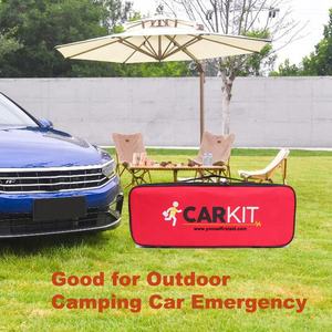 Аварийный комплект для придорожного автомобиля DIN13164 аптечка первой помощи, повязка, жилет безопасности, Аварийный треугольник, все в одной упаковке - Product Image 6