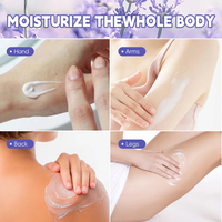 Lotion Corporelle Hydratante et Éclaircissante à la Lavande Bio Naturelle, Effet Raffermissant, Marque Blanche, Vente en Gros