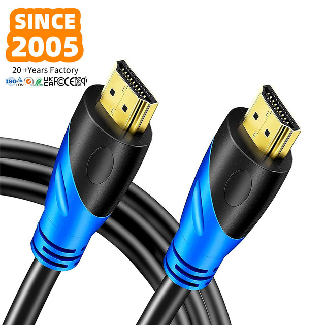 SDL Supplier Set-top Box for Cable 4K 3D Customized Male-to-Male Blue 0.5m Copper Clad Steel 1080P