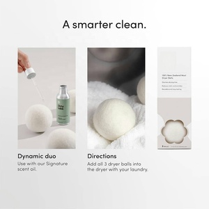 New Trends <b>Products</b> 2024 New Arrivals New <b>Products</b> Pure Organic New Zealand Wool <b>Laundry</b> Balls As Seen on TV - Product Image 5