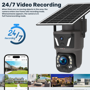 Kamera Keamanan Luar Ruangan LS VISION 4G 6MP 50X ZOOM dengan Video HD Tenaga Surya untuk Penggunaan Luar Ruangan, Pelacakan Humanoid, Aplikasi Ubox, Kualitas Tinggi - Product Image 4