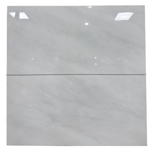 Azulejo de Porcelana de Lujo <span class=keywords><strong>con</strong></span> Aspecto de Piedra Moderna, 400x800, Blanco Brillante <span class=keywords><strong>con</strong></span> Vetas Doradas, Forma de T, Resistente al Desgaste, para Baño y Apartamento - Product Image 3