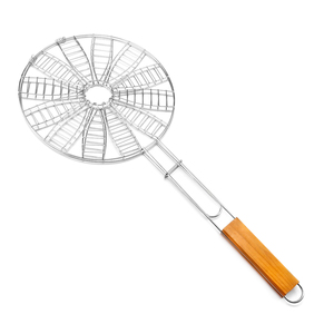 BQ-1148 fer charbon de bois <span class=keywords><strong>Barbecue</strong></span> maille filet support essentiel Camping gril BBQ <span class=keywords><strong>accessoires</strong></span> en gros ensembles d'outils - Product Image 4