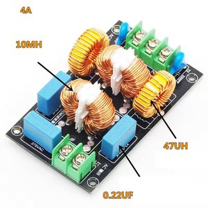 EMI <span class=keywords><strong>EMC</strong></span> AC filtre Mode différentiel Mode commun amplificateur d'interférence électromagnétique à courant élevé 20A - Product Image 2