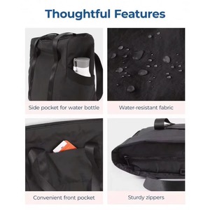 Bolsas de Muestra Gratis para Mujer con Cierre, Bolsa de Gimnasio con Compartimentos, Bolsa para Laptop, Trabajo, Enfermería, Danza, Yoga, Deporte y Viajes - Product Image 3