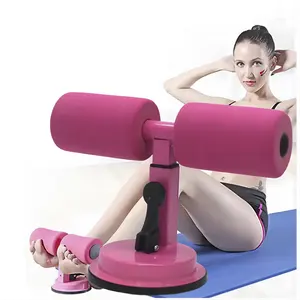 Fitness Suction Cup Sit-Up Cushion Sit Up Stand Bars Abdominal Core Strength Muscle Training Home Gym Body Shaping Building Bar