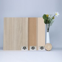 Panneau en MDF mélaminé à grain de bois 4x8 pieds (1220x2440 mm) pour la décoration intérieure de cuisine et de salle de bain, ignifuge, résistant à l'humidité, décoratif