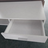 Bureau d'ordinateur en bois écologique personnalisé avec deux tiroirs extensibles et plus de 100 couleurs pour l'étude et l'espace de travail