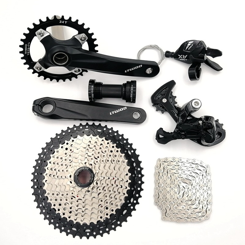 Kit dérailleur noir argent