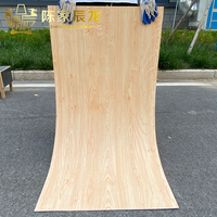 Revêtement mural extérieur en pierres à grain de bois imprimées MIGLIORE, carreaux flexibles, briques, pierres, revêtement extérieur Mcm, carreaux muraux flexibles