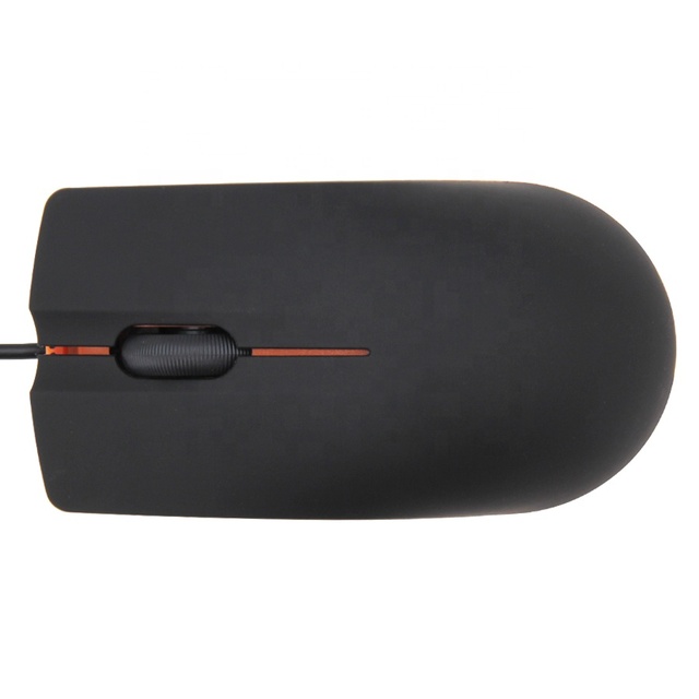 Black Wired Mouse 3 Buttons USB Cable Optical Computer Mouse Gaming Mice for Computer Laptop Tablet