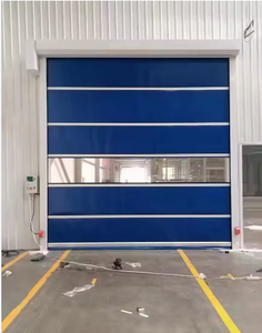 <span class=keywords><strong>Porte</strong></span> de garage industrielle automatique à enroulement rapide en <span class=keywords><strong>PVC</strong></span> flexible pour entrepôt - Product Image 5
