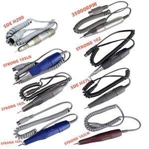 Ponceuse à ongles électrique professionnelle 35K STRONG 105L 102L H37L1 H200 Lab Polish Handle 210 90 204 Marathon en acier inoxydable - Product Image 1