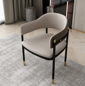 Ghế Ăn Bằng Da Nhung Sang Trọng Kiểu Bắc Âu Thiết Kế Hiện Đại Kiểu Bắc Âu Kiểu Ý - Product Image 3