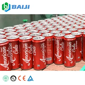 China Manufacturer Carbonated Beverage Beer Aluminum Cans Filling Sealing Machine