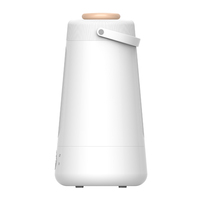 Hotsy 100% humidificateurs chauffants verre coréen brume chaude diffuseur d'huile d'air 3L acier inoxydable humidificateur chauffant ménage