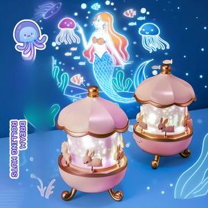 Projecteur rechargeable nouvelle génération 2025, <span class=keywords><strong>veilleuse</strong></span> <span class=keywords><strong>rotative</strong></span> à 360 degrés, boîte à musique romantique, lampe de <span class=keywords><strong>projection</strong></span> pour cadeaux de vacances - Product Image 2