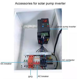 Bomba de Agua Solar Industrial con Certificación CE, Inversor de CA de 2.2kW 3HP, VFD de China para Fase Única/Trifásica, Venta al Por Mayor de Fábrica - Product Image 5