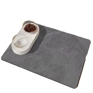 Diatomaceous Earth Oval Pet <b>Mat</b> Anti-Slip Waterproof Absorbent Quick-Drying For <b>Cats</b> And Dogs - Product Image 5