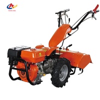 Mini Cultivadora, Arado Pequeño, Motor de Gasolina y Diésel, Autopropulsada, Rotativa