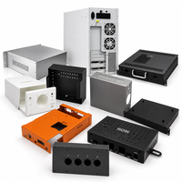 Boîtier en aluminium extrudé sur mesure pour capteur industriel et boîtier d'interface de communication