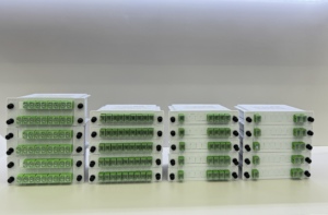 ตัวแยกสัญญาณ PLC แบบเสียบปลั๊ก Single Mode FTTH 1x16 ชนิด SC/APC แบบเทปคาสเซ็ต สำหรับอุปกรณ์ไฟเบอร์ออปติก FTTH - Product Image 6