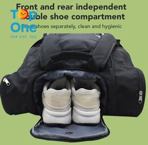 Top One Kit de balles de squash personnalisées Sac à dos pour raquette de badminton Sac de tennis avec compartiment à chaussures - Product Image 3