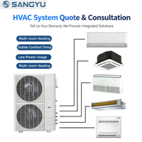Paket HVAC Seluruh Bangunan Rumah Sakit Hewan Peliharaan, Pemanasan Pendinginan Terintegrasi, Kontraktor Umum Turnkey