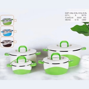 4 cái nhà máy bán buôn lớn Nhựa thực phẩm ấm hơn Chậu đặt 0.8L-2L-<span class=keywords><strong>3.5L</strong></span>-6.5L nóng bán nồi lớn cho thực phẩm lưu trữ & <span class=keywords><strong>container</strong></span> - Product Image 2