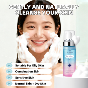 Mousse nettoyante en profondeur à la niacinamide, <span class=keywords><strong>gel</strong></span> mousse, contrôle du sébum, nettoyant visage <span class=keywords><strong>pour</strong></span> tous types de peaux, <span class=keywords><strong>pour</strong></span> adultes, marque privée - Product Image 6