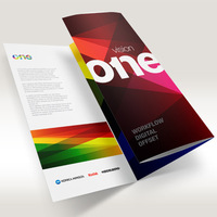 Özelleştirilmiş boyutu OEM baskı kaliteli kağıt bilet DIe-cut Flyer