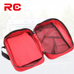 Botiquín de Primeros Auxilios Rojo Portátil, Bolsa de Emergencia Multiusos para el Hogar, el Automóvil, Campamentos y Preparación para Desastres - Product Image 4