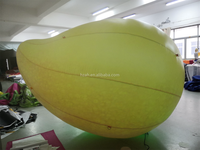 Modèle de mangue gonflable géant fruit gonflable pour la publicité extérieure