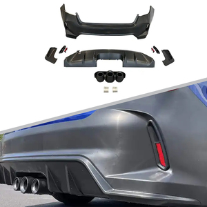 ชุดแต่งสไตล์ <span class=keywords><strong>Type</strong></span> <span class=keywords><strong>R</strong></span> คุณภาพสูง สเกิร์ตกันชนหลัง สำหรับ Honda <span class=keywords><strong>Civic</strong></span> รุ่นที่ 11 ปี 2022 ซีดาน แฮทช์แบค รุ่น Fe Fl - Product Image 1