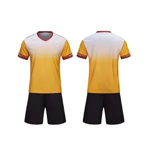New Customized team design sports jersey thailand football jersey supplier