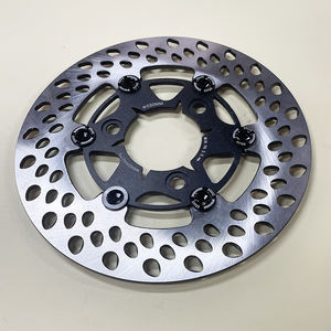 Placa de freno de disco de bicicleta de acero OEM 120mm 140mm 145mm Rotor de disco de bicicleta 6 pernos ajuste colorido para e-scooter Ebike Placa de freno de disco - Product Image 6