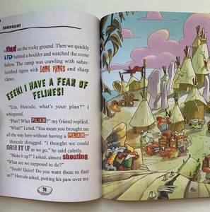 Un juego de 15 libros de historietas <span class=keywords><strong>ilustrados</strong></span> en color de historia en inglés para niños originales de Geronimo Stilton Cavemice - Product Image 5