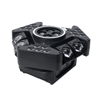 Projecteur laser LED RGBW 4-en-1 MOKE 150W avec DMX512 et activation sonore pour DJ, discothèque, bar, karaoké, fête, scène
