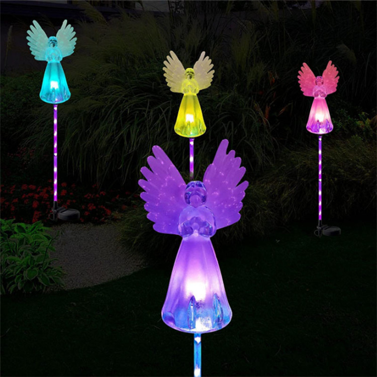 Solar Power Angel Lights - Elegant Garden Decor Solutions
