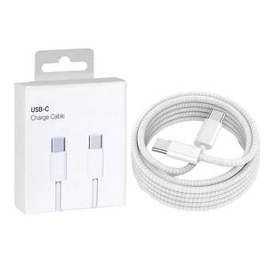 优质 1m 3.3 英尺 USB-C 转 USB-C PD 3A 快速充电线，适用于 iPhone 15 16 17 三星 Galaxy S26/S25/S24/S23/S22，带盒包装 - Product Image 1