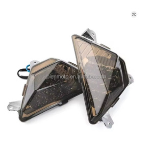 Luz Intermitente Delantera LED para Motocicleta <span class=keywords><strong>KAWASAKI</strong></span> <span class=keywords><strong>NINJA</strong></span> 250 300 400 650 1000SX ZX6R ZX25R Z1000SX ER6F, Lámpara Indicadora Intermitente - Product Image 2