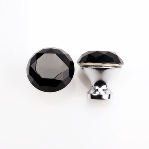 Boutons en cristal de diamant clair de 30mm pour armoire, commode, cuisine, salon, bar, quincaillerie à tirer, tiroir de centre commercial - Product Image 3