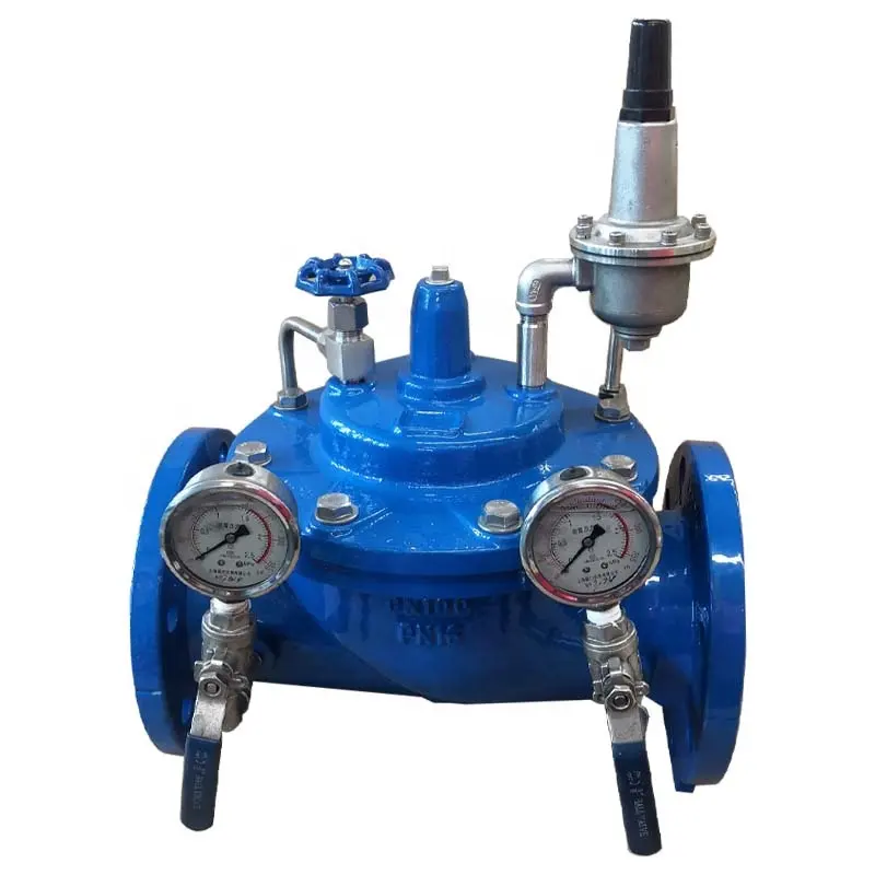 High Quality Steam Pilot Operated Pressure Reducing Water Control Valve