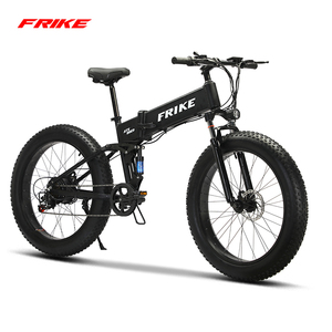 Bicicleta Eléctrica FRIKE de Bajo Costo, Aleación de Aluminio, 1000W, Plegable, para Adultos, Apta para Subir Pendientes en la Ciudad - Product Image 3