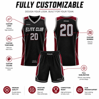 Tenues de basketball personnalisées pour compétition – Maillots et shorts sublimés pour équipes professionnelles – Tenues de match respirantes pour ligues – OEM