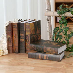 Vente <span class=keywords><strong>en</strong></span> gros d'étagères décoratives rétro de style europé<span class=keywords><strong>en</strong></span> Livres d'imitation Livres d'accessoires de photographie photo pour Pâques Prix bas - Product Image 5