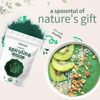 Poudre de Super Greens OEM, Complément Alimentaire 100% Naturel, Poudre de Spiruline de Qualité Alimentaire Biologique