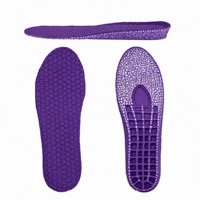 Semelles intérieures unisexes pour chaussures de sport en mousse PU et ETPU blanc, amortissantes, pour soulager les pieds endoloris