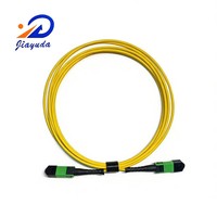 Câble de raccordement optique MPO industriel 12 fibres SM Push-Pull Tab G.657A2 G.657A1 G.652D, interconnexion haute densité 100G 400G 800G Trunk