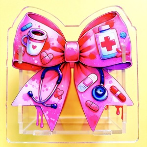 Regalo de Navidad para Maestras de Guardería, Suministros de Aprendizaje, Portalápices y Estuche para Lápices de Acrílico para Uso Médico y Sanitario, Almacenamiento, Mercado Estadounidense - Product Image 3